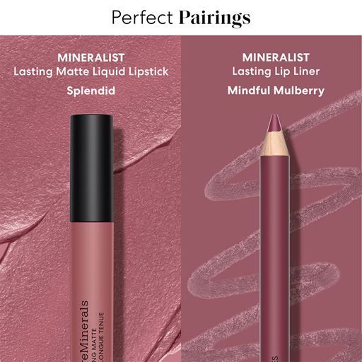 bareMinerals Mineralist Lasting Lipliner, Mindful Mulberr