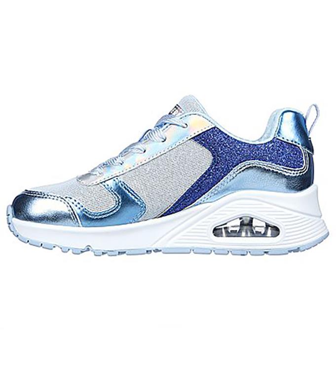 Skechers Girls Uno - Metallic Remix Sneakers