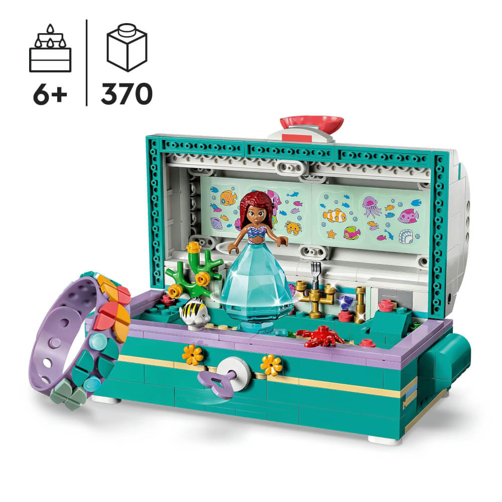 LEGO® Disney Prinzessin 43229 Arielles Schatztruhe, seltenes Set