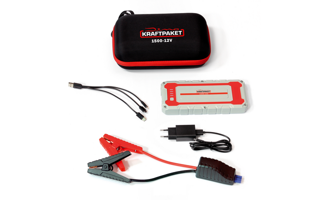 Dino Kraftpaket Starthilfegerät / Powerbank 12 V 1500 A