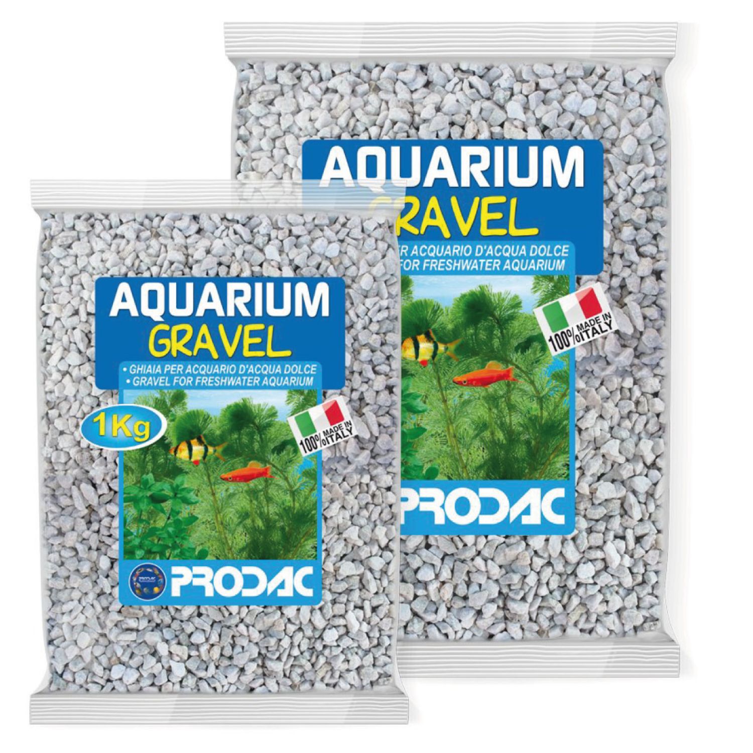 Areia de quartzo natural PRODAC 3/6mm 2,5 kg