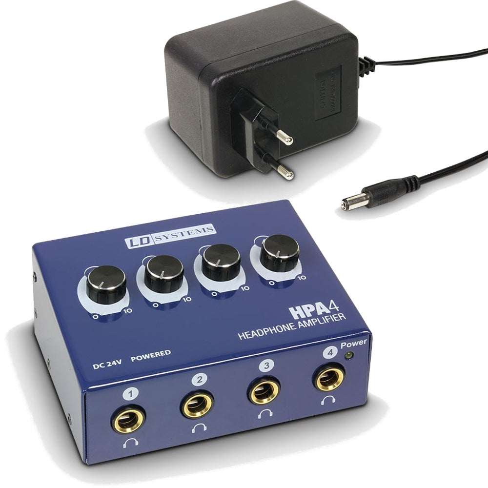 LD Systems HPA 4 hoofdtelefoonversterker