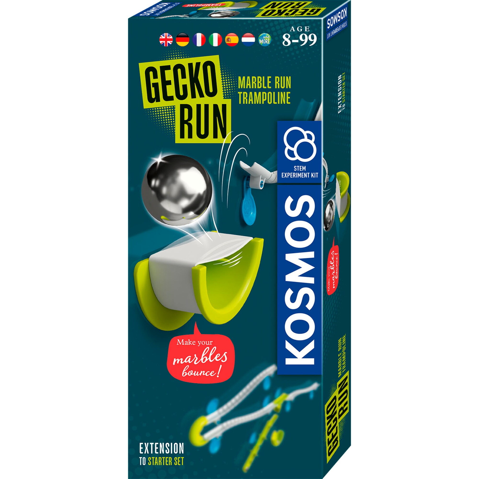 Kosmos Kugelbahn Gecko Run - Marble Run Trampoline V1