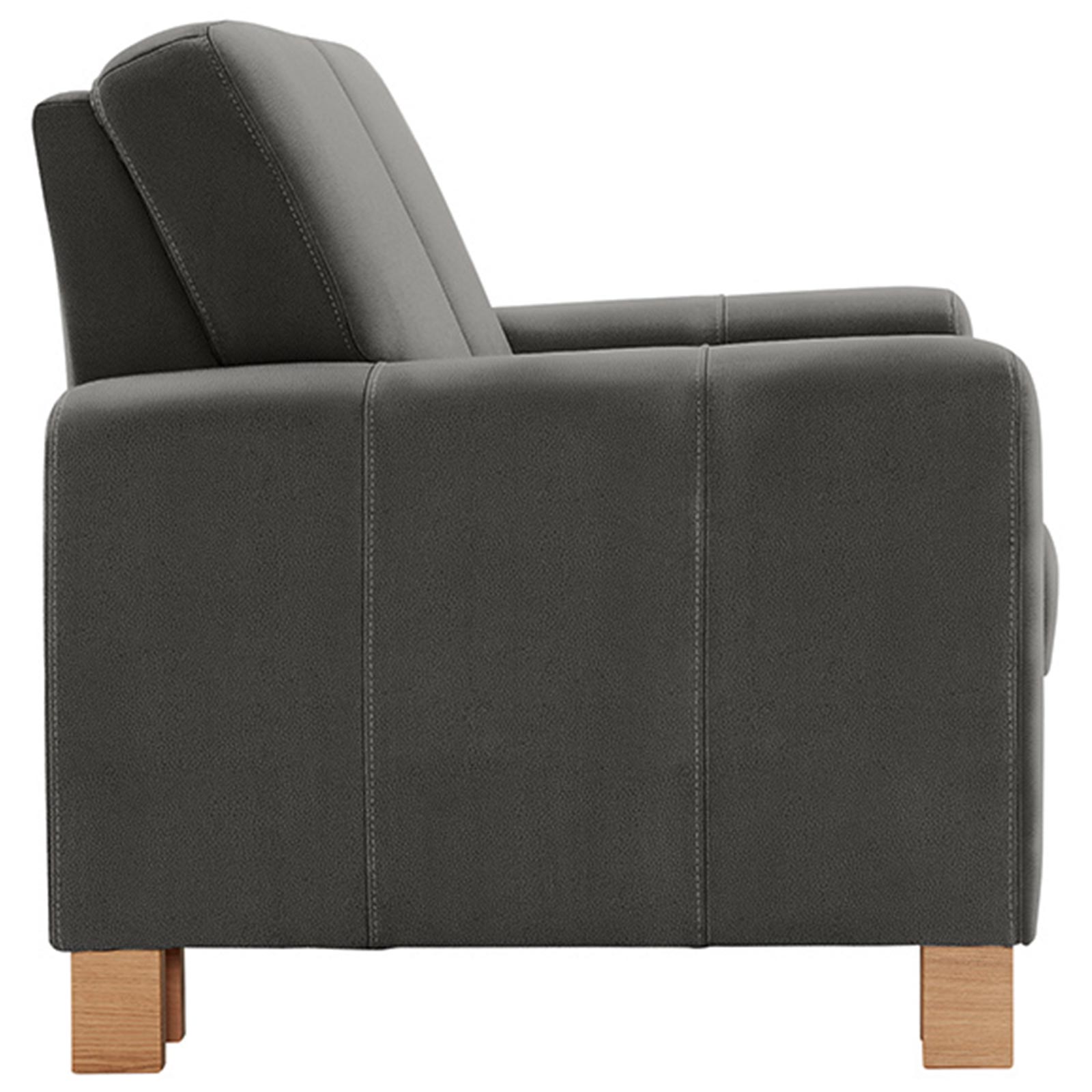 polsterpower 2-Sitzer-Sofa - Holiday steel - Basismodell