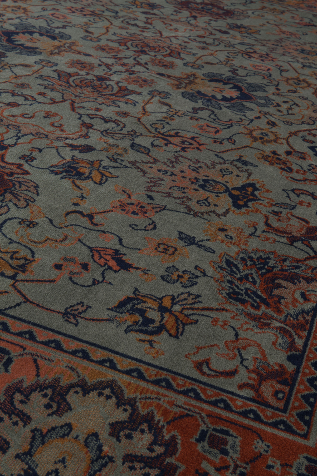 Vloerkleed Bid old groen 170x240