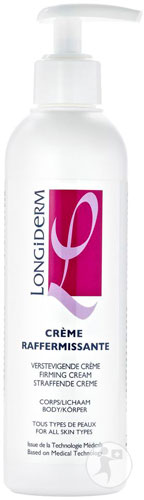 Longiderm Crème Raffermisante Corps Flacon Pompe 200ml