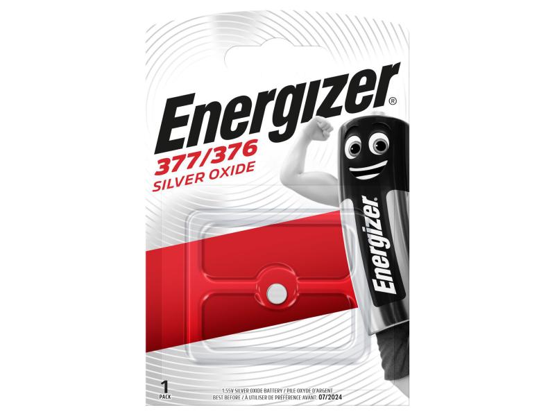 Energizer Knopfzelle Silver Oxide 377 / 376 , 1 Stück Typ Knopfzelle, 1 Stück