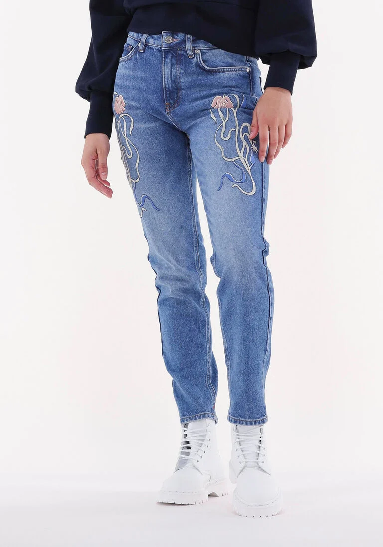 SCOTCH & SODA blauwe scotch & soda slim fit jeans high five slim fit jeans