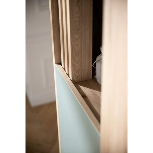 Armoire 2 Portes 1 Niche TOKYO Sauge - SAUTHON