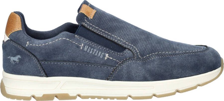 Mustang Schoenen 44 Blauw Polyester