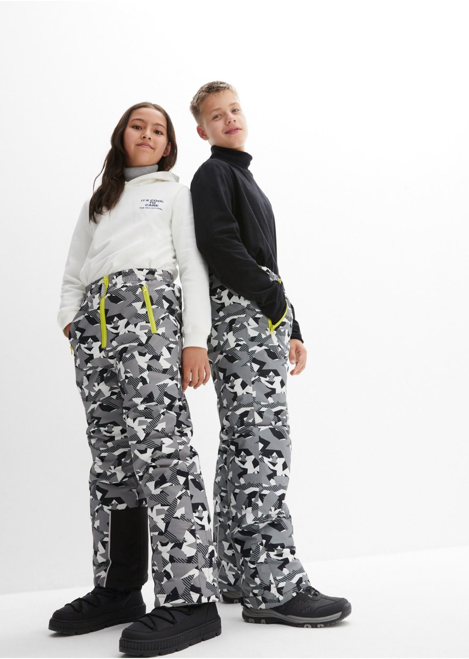 Pantalon de ski imprimé enfant