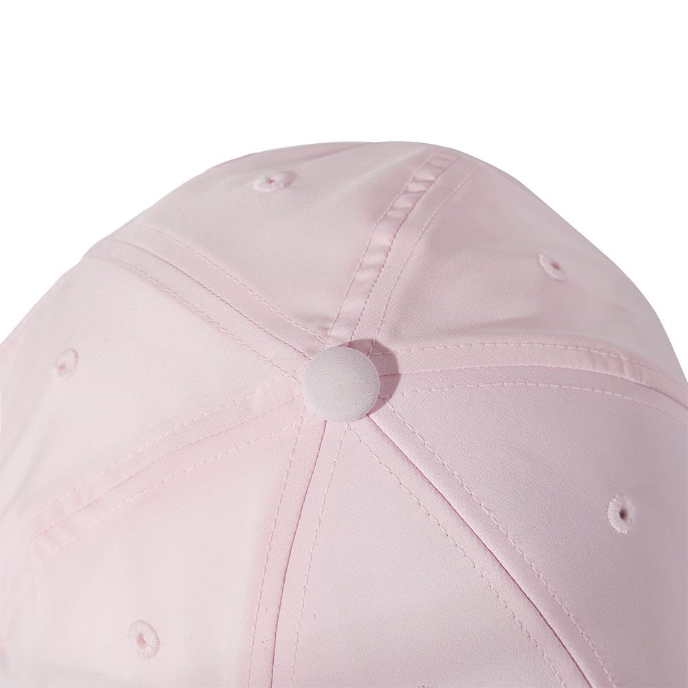 adidas New Logo Embroidered Baseball Kappe clear pink