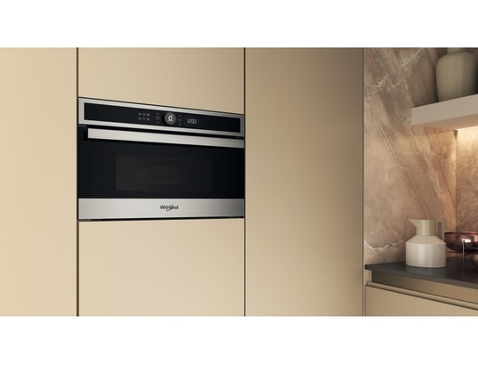 WHIRLPOOL - Micro ondes Grill Encastrable WMD4I4MXF, 31 litres, Gril Quartz, Niche de 38 cm