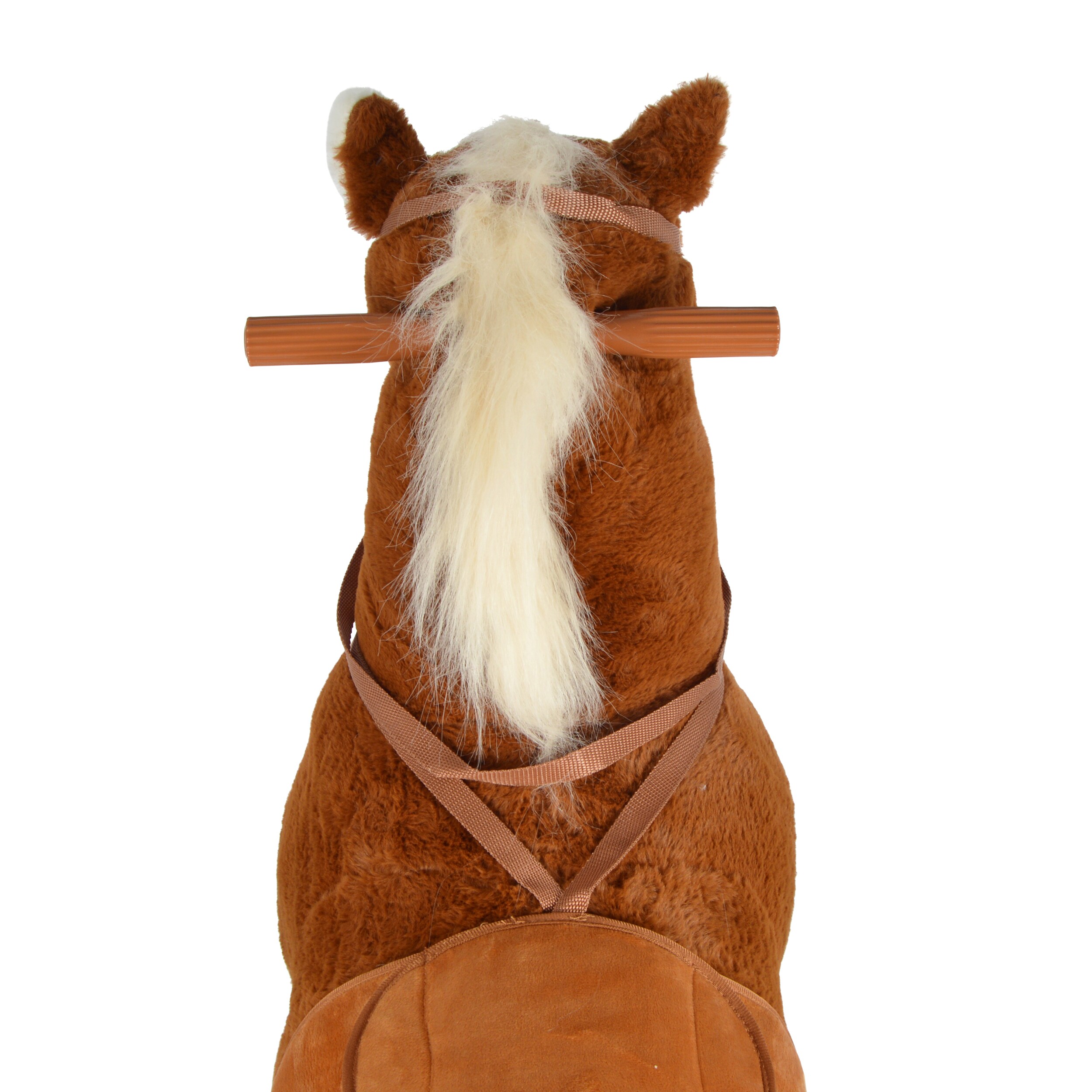Pink Papaya Reitpferd auf Rollen Amigo - 90 cm