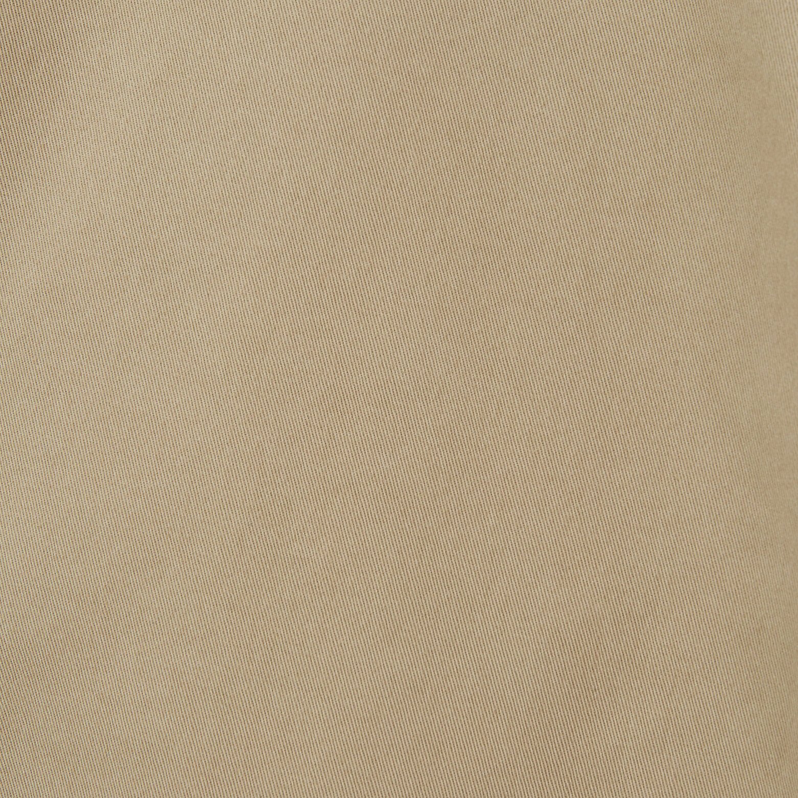 Bermuda chino uni avec ceinture Beige