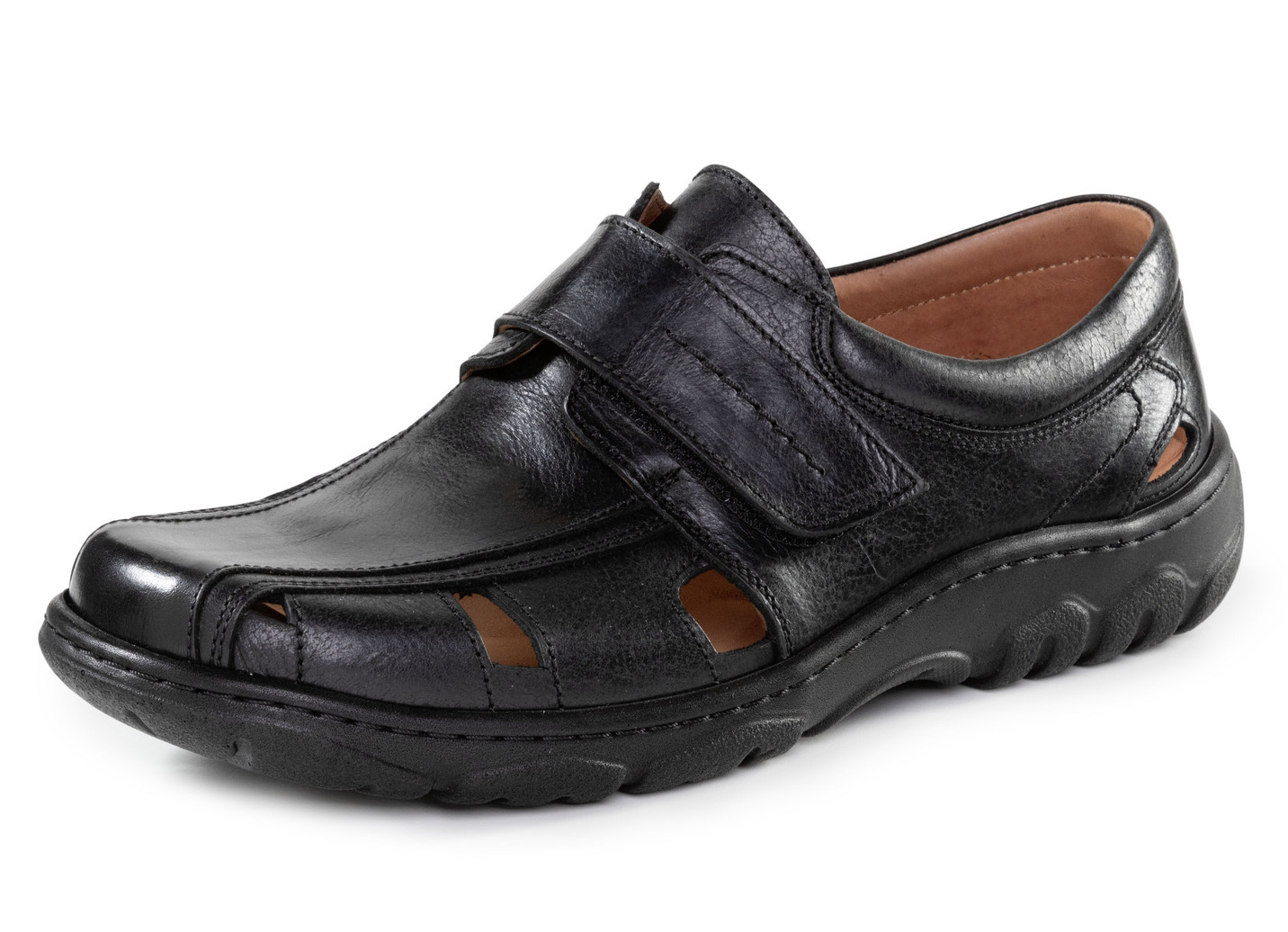 GINO GALANTE Slipper aus genarbtem Rind-Nappaleder