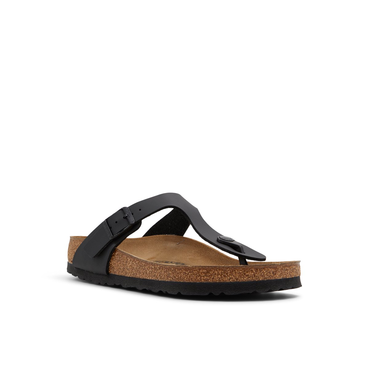BIRKENSTOCK-Gizeh-Tongs sandales à talon plat - Talon plat - Noir