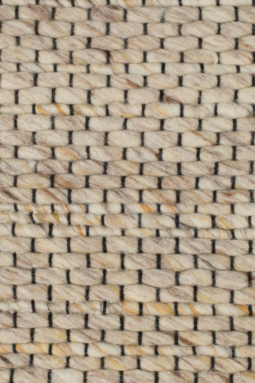 Zuiver Frills vloerkleed beige geel