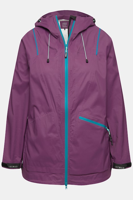 Funktionsjacke, wasserdicht, 2-Wege-Zipper, Reflektor