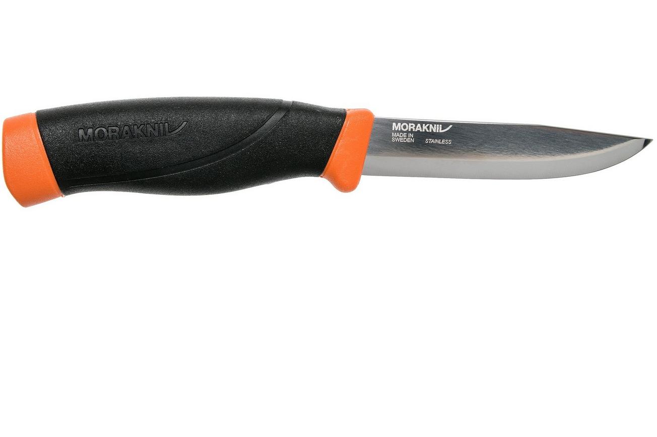Mora Companion Heavy Duty Burnt Orange stainless, bushcraftmes