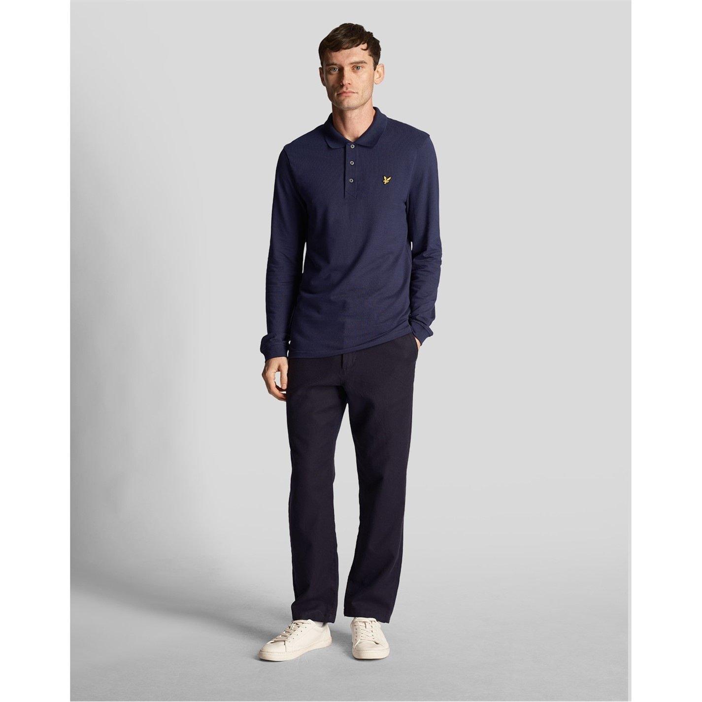 Lyle and Scott Long Sleeve Polo
