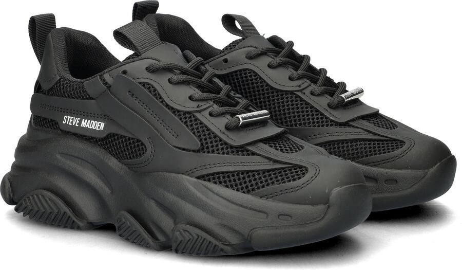 Steve Madden Possession-E Sneaker Dames Casual Schoenen Zwart Dames