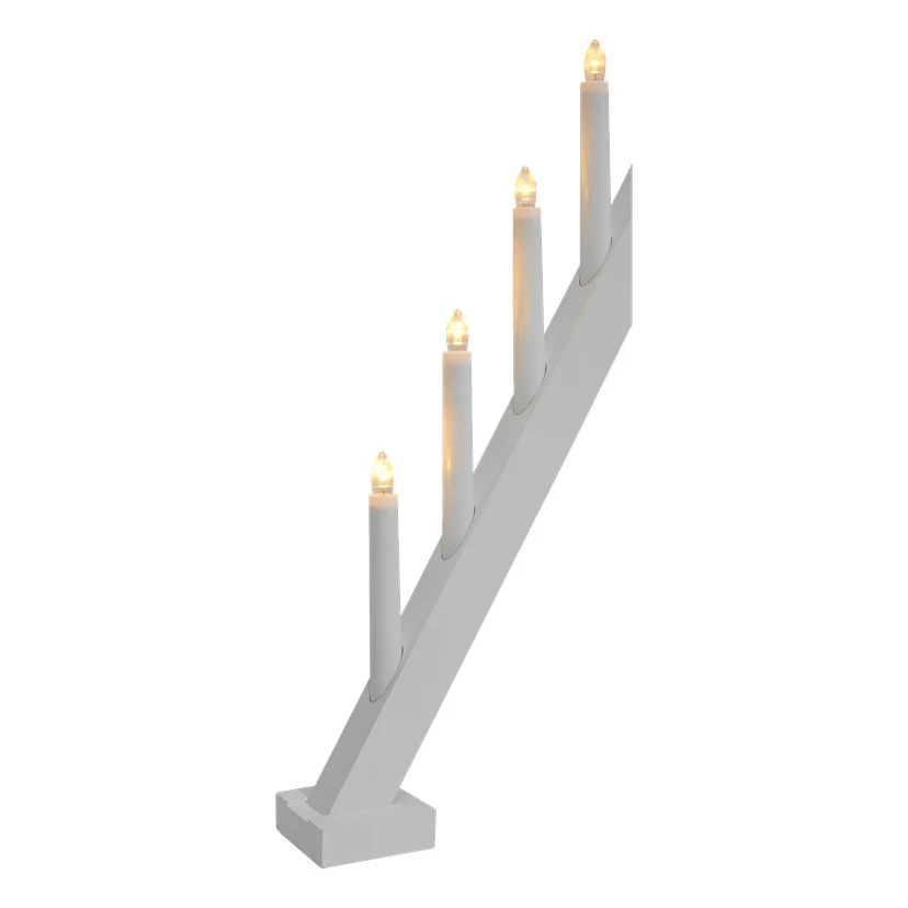 Stor adventslysestake LED 65 cm