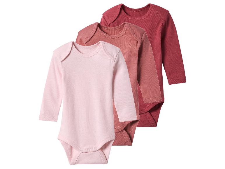 Set van 3 baby rompers