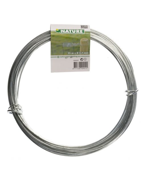 Nature Spandraad - Klim-En Geleide Artikel - 3.8x20.5x20.5 cm Zink 25 M