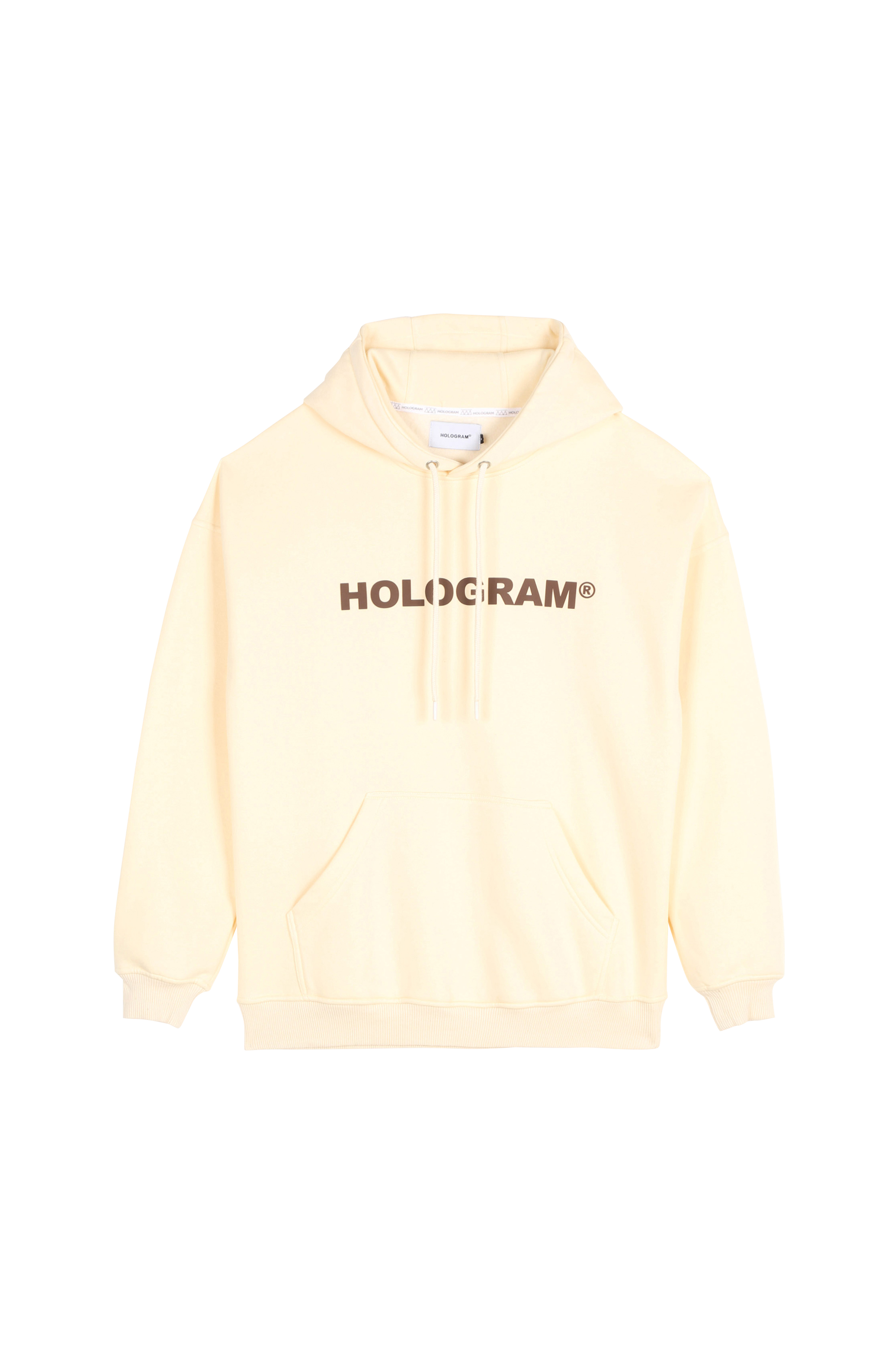 Hologram Hoodie Beige