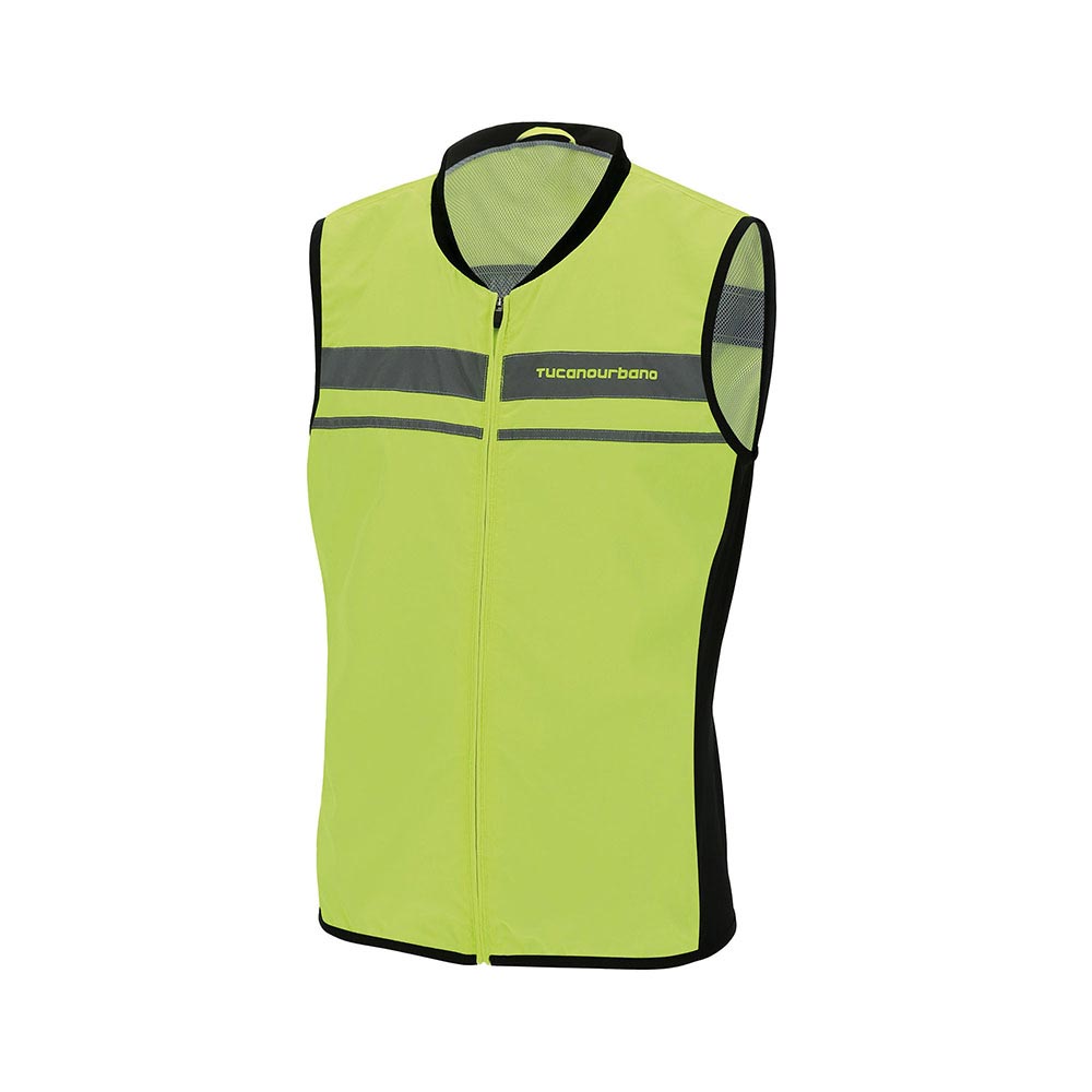 Tucano Urbano - Gilet haute visibilité Nano Flex Jaune fluo / Noir