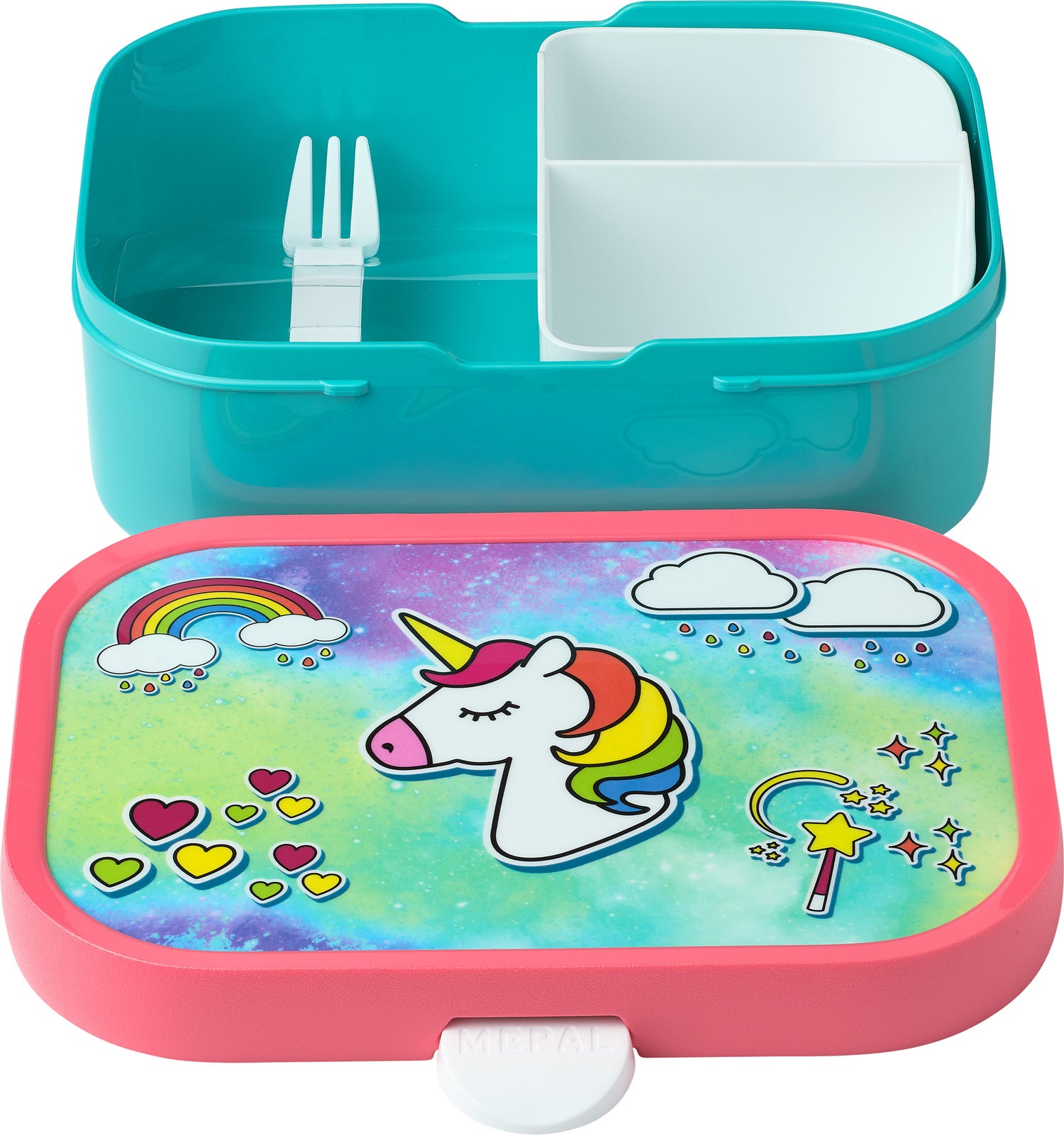 Mepal broodtrommel Campus unicorn 17,8 x 13,2 x 6,1 cm