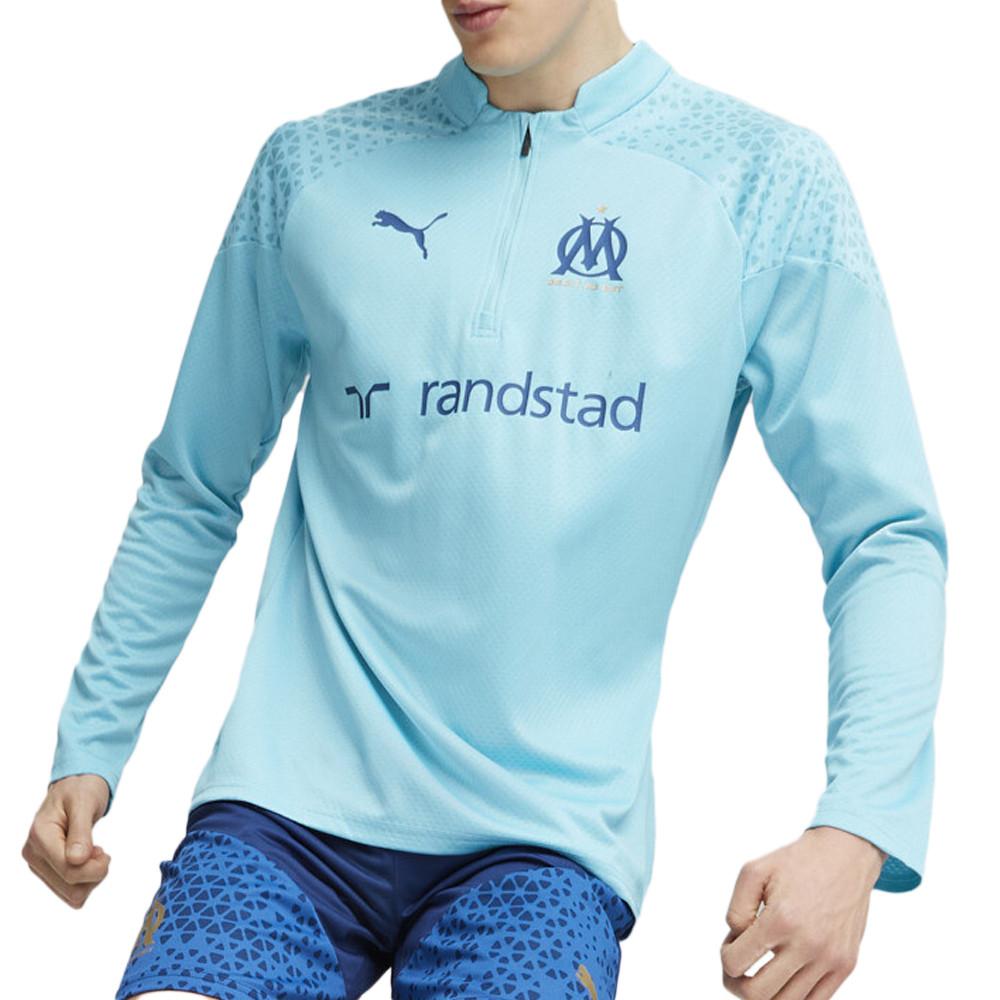 Puma OM Sweat de Training Bleu Homme Puma 2023/24