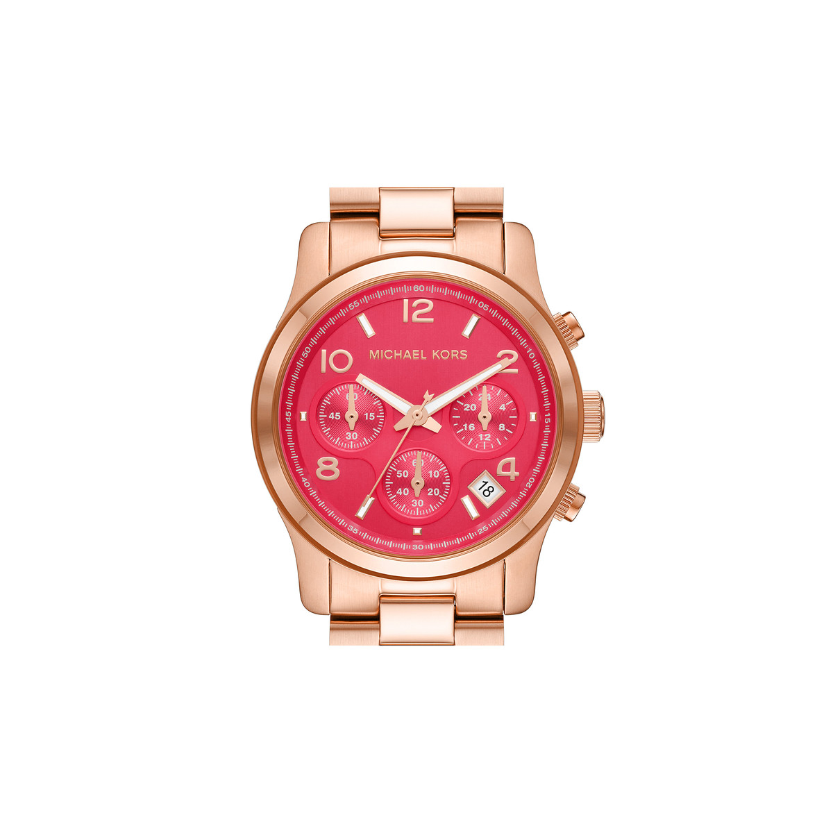 Montre MICHAEL KORS Runway femme  doré rose