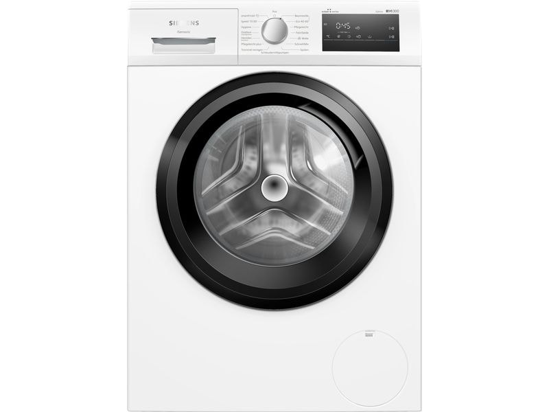 Siemens Waschmaschine WM14N193CH Links Frontlader mit 8 kg Ladekapazität