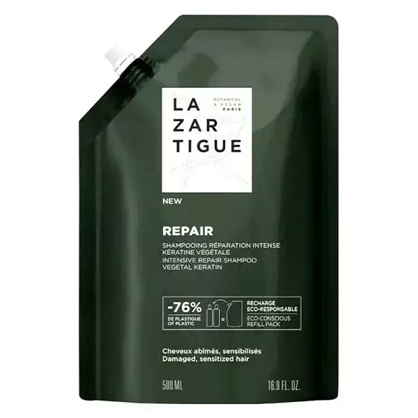 Lazartigue Champô Reparador Eco-Recarga 500ml