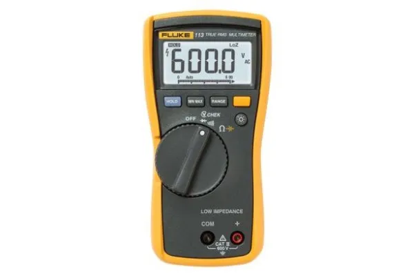 Fluke 113, LCD, 9 V, 404 g, 167,1 x 85,1 x 46 mm