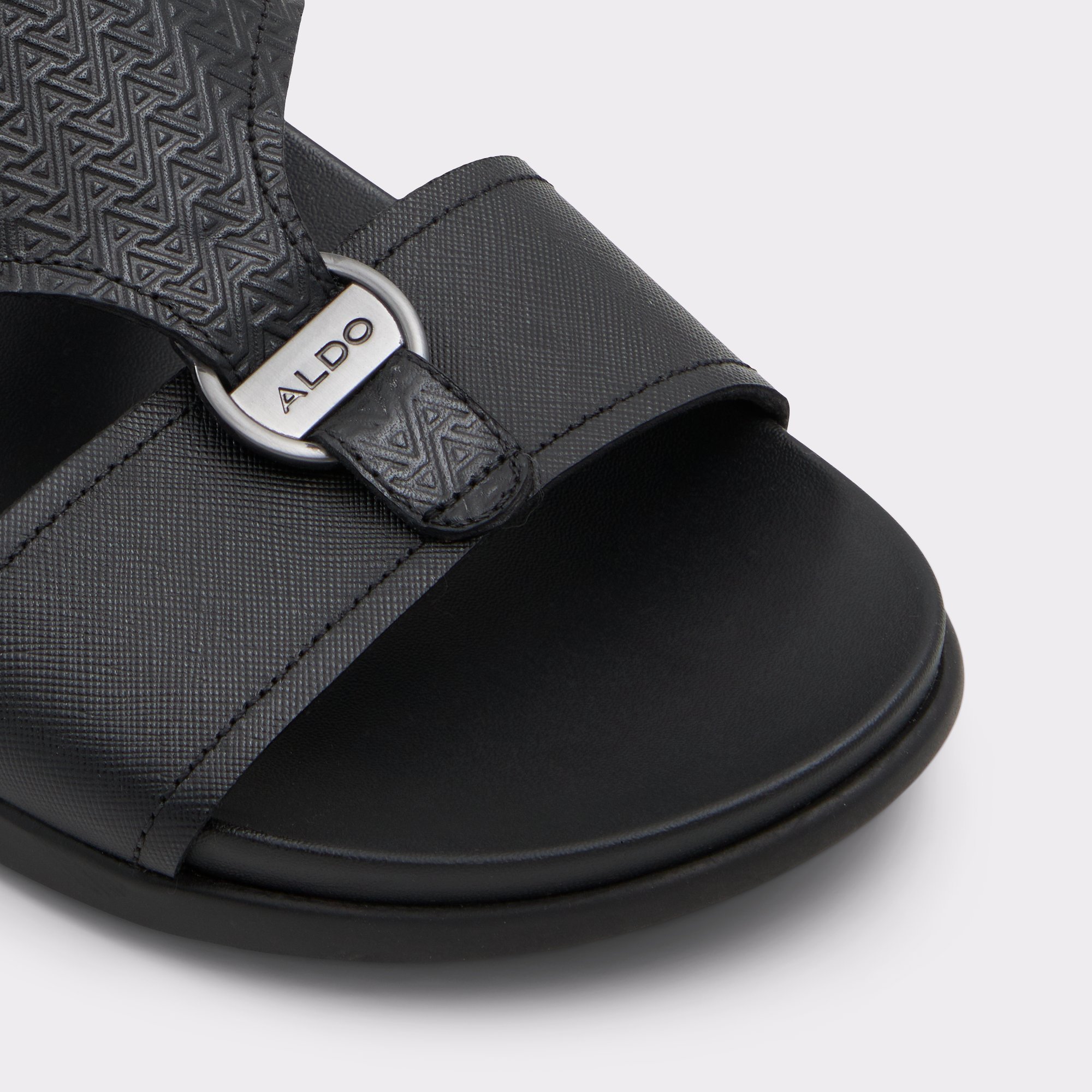 Adlar Black Men Slides