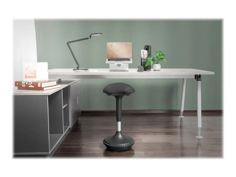 DIGITUS DA-90422 - Stående skrivebordsstol - ergonomisk - vippe - skum - sort