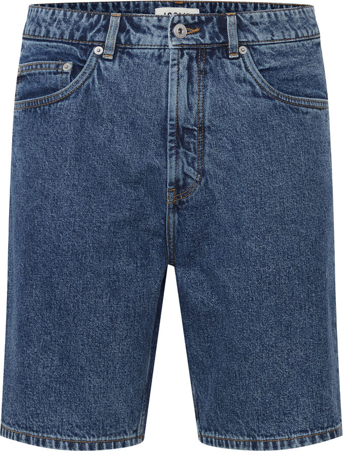 !Solid SDElmo Lt Owen Shorts Middle blue denim