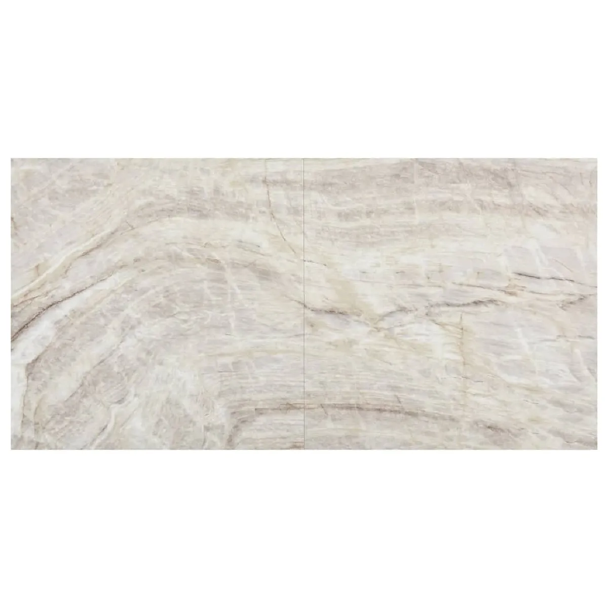 vidaXL Dalles PVC autoadhésives 1,86 m² - Beige