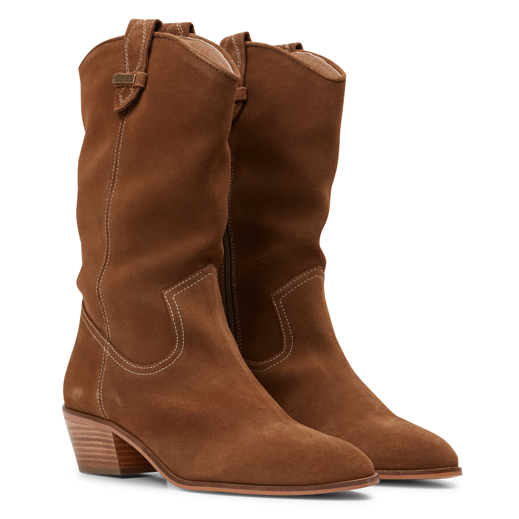 LADYJA - Bottines en cuir | Marron