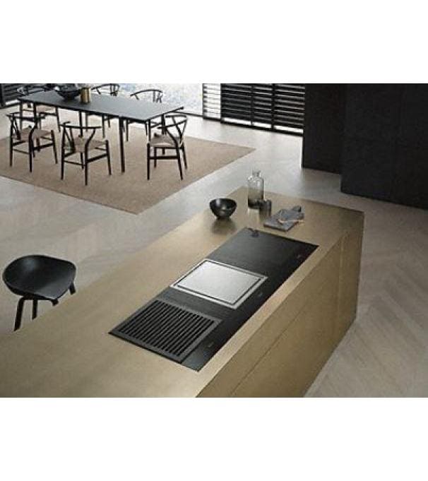 Miele Induktionskochfeld SmartLine CS 7612 FL Flächenbündig Induktion-Kochfeld mit 2 Herdplatten