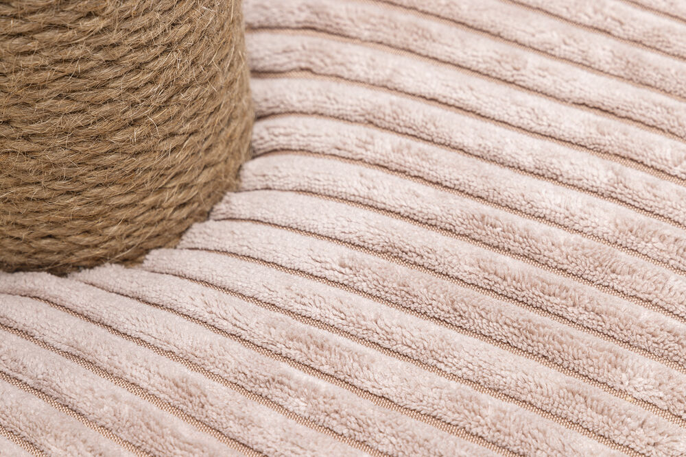 Designed by Lotte Ribbed - Krabpaal - Roze - 51x35x35 cm