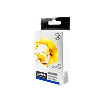 Cartouche compatible Epson T0714 Guépard - jaune - Switch
