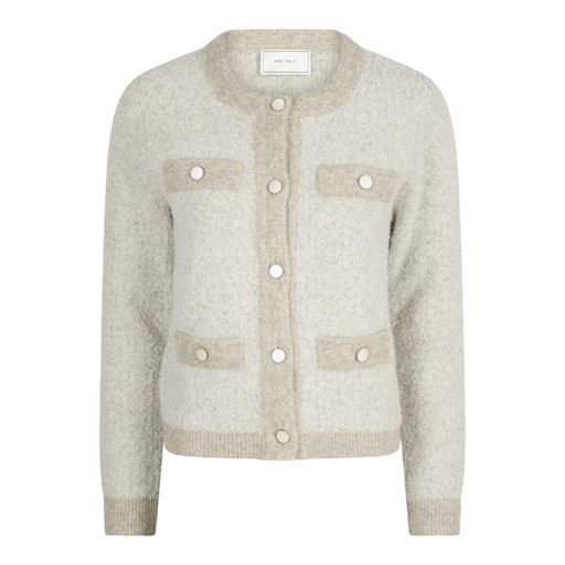 Neo Noir Vivia Knit Cardigan, Beige Melange, 36