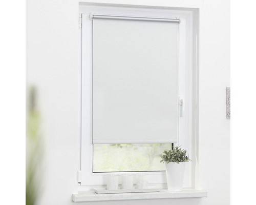 Lichtblick Thermo klemrolgordijn, zonder boren, wit, 45x150 cm, inclusief klembeugels