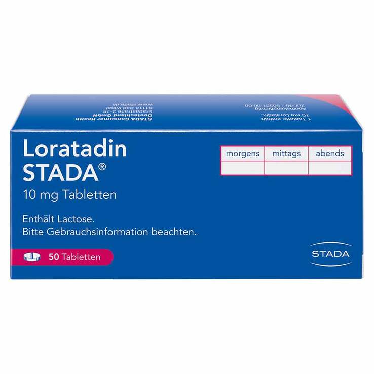 Loratadin STADA 10 mg Tabletten, 50 St