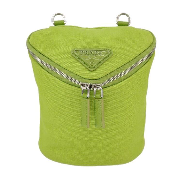 Prada Vintage Prada Shoulder Bag Green