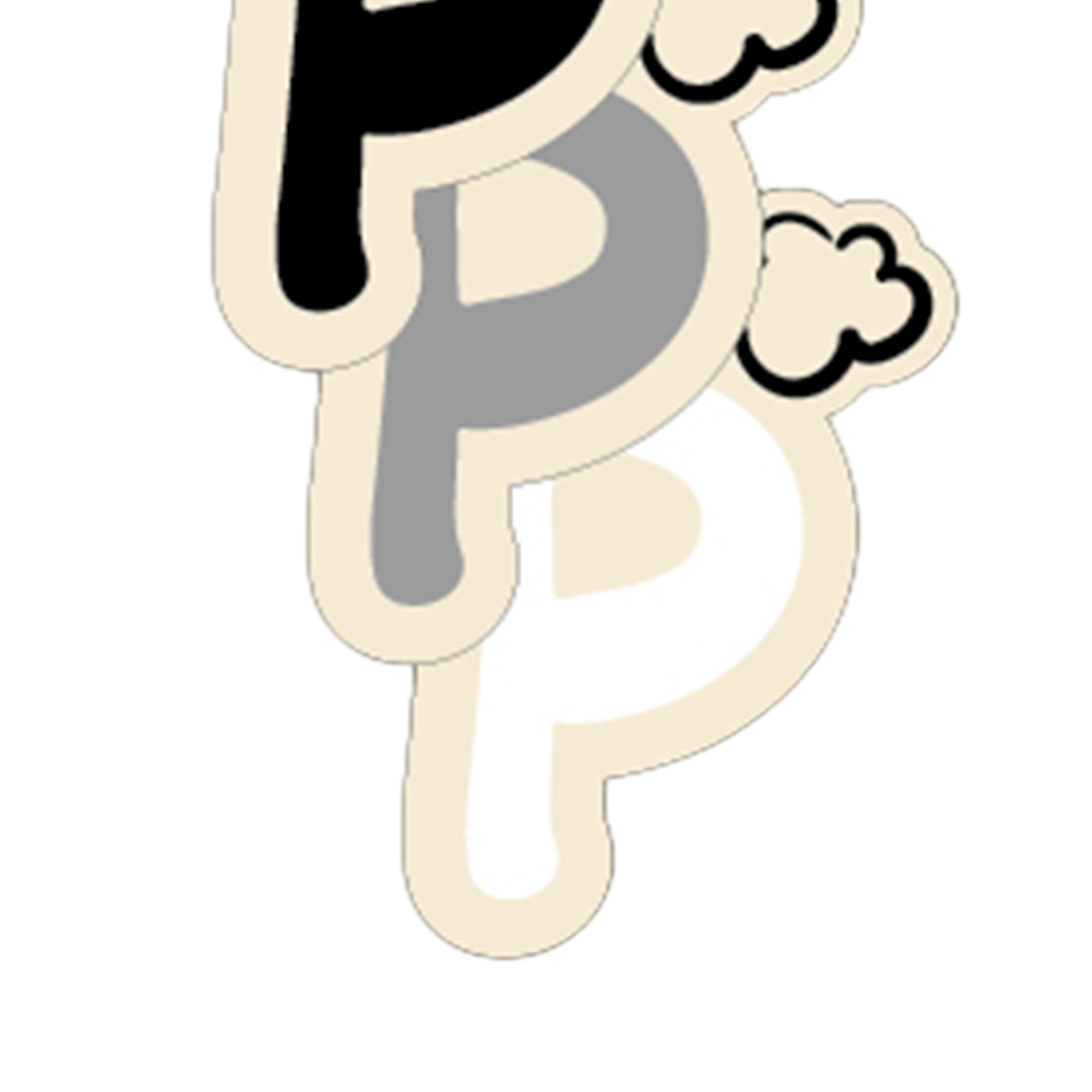 Buchstaben gross P